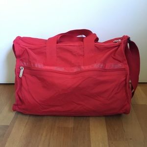 Lesportsac Red Duffle Bag